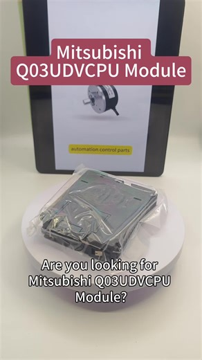 Are you looking for Mitsubishi Q03UDVCPU Module? We are a one-stop supplier of industrial automation parts. We specialize in hard-to-find or obsolete parts. If you need parts or components, please contact us #industrialautomation #automationparts #spareparts #systemintegrator #Mitsubishi