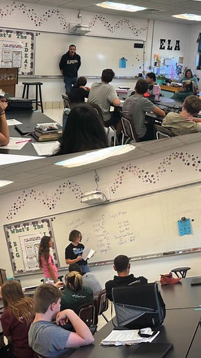 Our 8th graders wrapped up their Math in the Real World project by hearing from community members who use math every day in their careers! Thank you to our amazing guests for showing students how math connects to real-life problem solving and future opportunities. | Mountain Grove Middle School