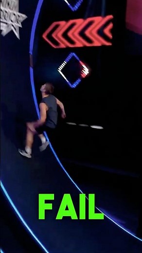 Aura +7000 after this jump 🗿🥀 How I conquered the 5.50m mega wall at Ninja Warrior Germany.