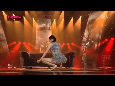 140226 Sunmi Feat Lena Full Moon @ SBS The Show All About K pop Comeback Stage 1080P