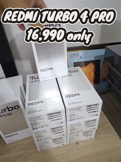 Grab the REDMI TURBO 4 PRO for Only 16,990!