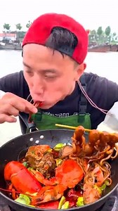 Delicious squids eating show | Cooking Show