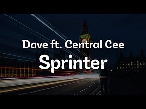 Dave ft. Central Cee - Sprinter (Letra/Lyrics) | Official Music Video