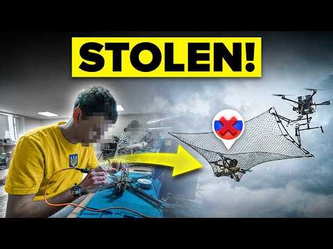 Ukrainian ENGINEER Finds GENIUS Way to STEAL All Russian Drones