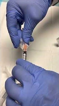 Prep and injection procedure of tirzepatide.