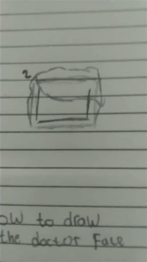 how to draw the doctor face