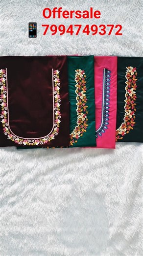 Unstitched materials available 📲 7994749372 #viral #fashion #new #embroidery #online #shortvideo
