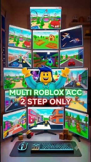2 STEP TO MULTI ACC ROBLOX PC - Best Way to Run Multiple Roblox Accounts on Windows (2026)