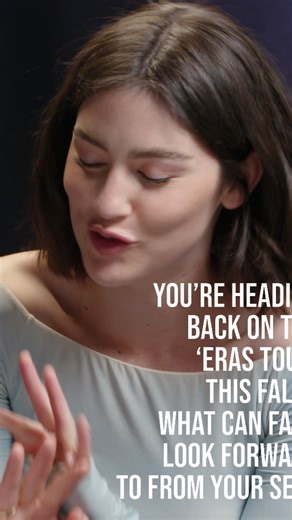 88K views · 142 reactions | Fans can expect a "completely different" set list from Gracie Abrams when she hits the Eras Tour stage again this fall  Full interview: https://www.youtube.com/watch?v=S_JJnK2PBXs&t=1s | iHeartRadio | Facebook