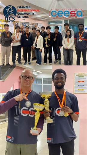 Istanbul International Community School on Instagram: "Another succesful CEESA HS Math Tournament in Skopje! Our senior math team took 1st place 🏆, and our junior team came in 2nd! Incredible work from all our students brains, teamwork, and determination all the way 💡✨ Thank you @nova_int_school for having us! #iics #iicsdolphins #iics1911 #istanbulinternationalcommunityschool #iicssince1911 #trulyinternational #internationalschool #internationaleducation #istanbul #turkey"