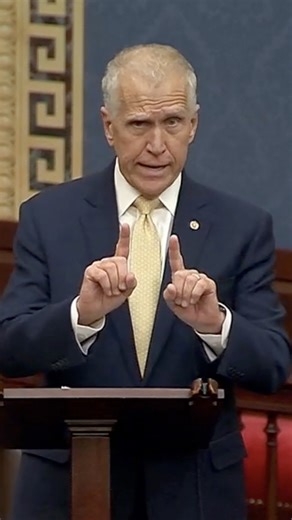 'That is absurd!' A comment about the US taking over Greenland made by White House advisor Stephen Miller in a television interview set Sen. Thom Tillis into a rage on the Senate floor Wednesday afternoon calling Miller’s actions “stupid.” 🎥: CSPAN #ncpol #ThomTillis #TrumpAdministration #greenland #StephenMiller #USSenate #denmark #NATO | The News & Observer