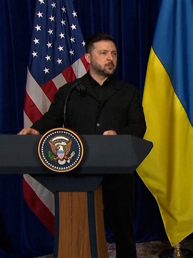 Zelensky said Ukraine and the United States have made significant progress toward a peace framework following talks with President #DonaldTrump, with 90 percent of a 20-point peace plan agreed and U.S.–Ukraine security guarantees fully settled. #news #newsweek #ukraine