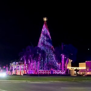 24K views · 413 reactions | The first-ever animated light show at The Mall at University Town Center starts tonight during Santa’s annual arrival party at the mall!  Catch the show every half hour from 6:30-9:30 pm, and enjoy other fresh-air activities every night until Jan. 3 during #UTCHolidayFestivalofLights ✨ | Visit Sarasota County | Facebook