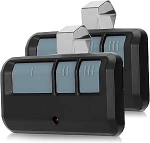 2pcs 893MAX 893LM for Chamberlain Liftmaster Craftsman Garage Door Opener Remote, 315 Mhz Megacode - Security+ 2.0, 3-Button Garage Door Opener Remote, Replaces 893LM 891LM 371LM 373LM 971LM