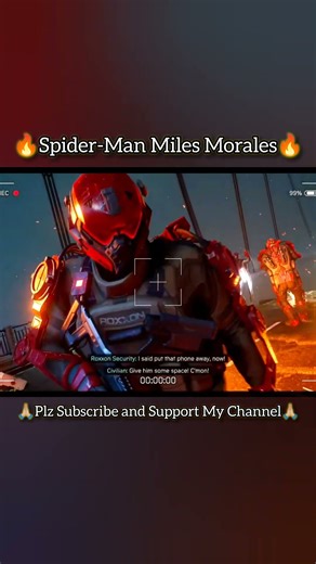 Miles Unlocks Invisibility Right Before Getting Shot 😳🔥 | Spider-Man Miles Morales #ps5 #shorts