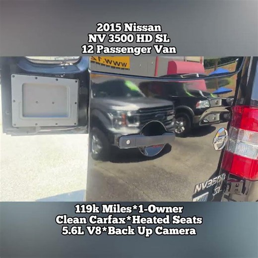 2015 Nissan NV Passenger 3500 HD SL #mjsautoland #864cars