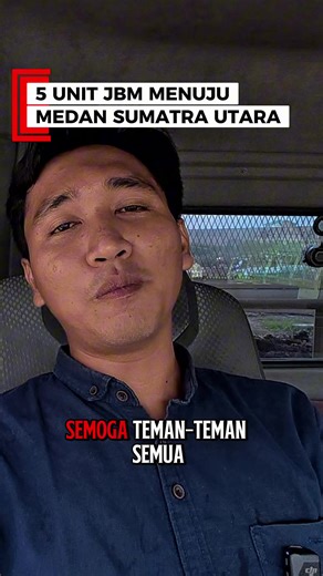 Konvoi Yogi Alamsyah Menuju Medan Sematera Utara