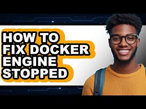 How to Fix Docker Engine Stopped (only Way)