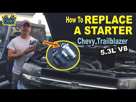 How To Replace A Starter - Chevy Trailblazer 5.3L (Andy’s Garage: Episode - 278)