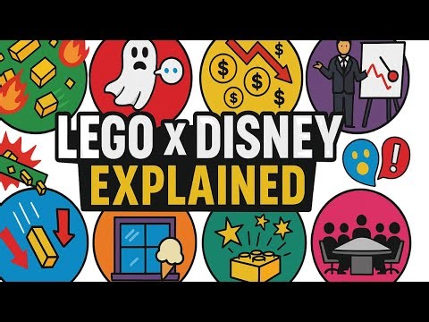 LEGO’s Biggest Gamble: How Disney Nearly Said No | LEGO x Disney Explained