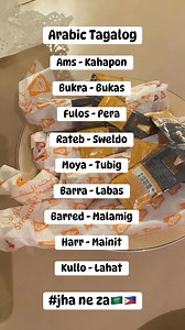 Arabic Tagalog #everyonehighlightsfollowers #arabictagalog #LearningContent | Jha Ne Za