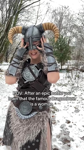 Epic Skyrim Dragonborn Battle: Unveiling the Heroine