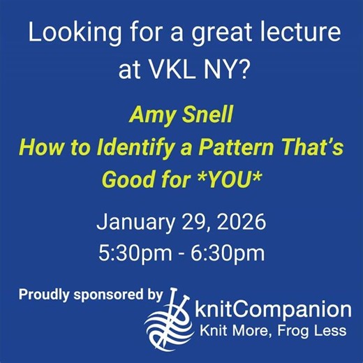 Looking for a great lecture at VKL NY?