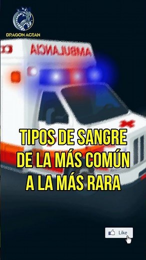 Tipos de sangre, de la más COMÚN a la más RARA 🩸💉 #curiosidades #sangre #sabiasque