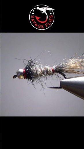 The SAVAGE Squirrel (#flytying EASY nymphs)