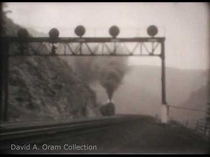 PRR Pennsylvania Railroad Horseshoe Curve Summer 1951