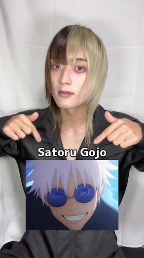 Satoru Gojo Makeup Tutorial for Jujutsu Kaisen Cosplay