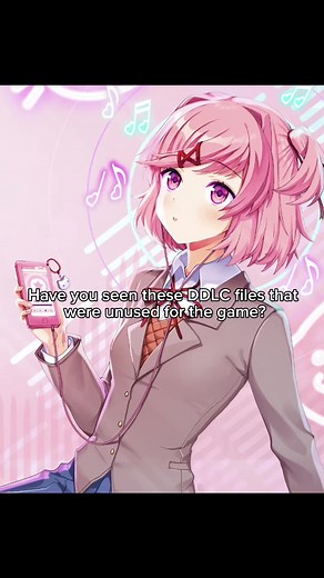 Have you seen these DDLC files that were unused for the game? #ddlc #dokidokiliteratureclub #fyp #fact #ddlcedit