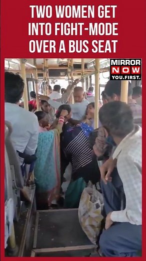 Watch: Two Women Get Into Brawl, Yell Scream And Pull Hair Over Bus Seat
