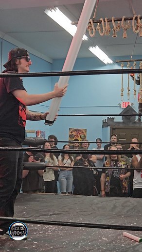 @therockershow Painted Red Wrestling �☠️ Bloodbath in Berkeley Berkeley MI ☠️ Like ❤️ Share ✌️ Drop some 🌭 or 🤝 in the comments! ☠️ ☠️ ☠️ #paintedred #prw #bloodbath #bloodbathinberkeley #prowrestling #wrestling #professionalwrestling #indywrestling #indiewrestling #prowrestler #wrestler #barbedwire #hardcorewrestling #lighttubes | Mickorastromick
