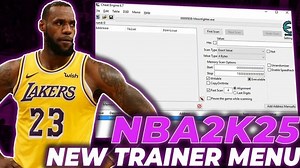 NBA 2K25 Trainer   Cheat Engine – Stamina, Player Stats, Infinite VC, etc. features | NBA 2K25 Hack