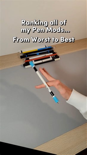 Ranking all of my Pen Spinning Mods!
