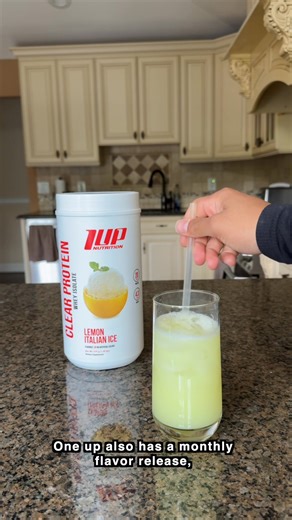 Lemon Italian Ice Clear Protein 襤 1) Juice-like, refreshing Flavor (tastes like the childhood favorite) 襤 2) 20G of Protein, Only 80 Calories  3) Light, refreshing alternative to typical thick protein shakes  4) Lactose-Free-no more bloating!  Try it today! Get 20% OFF with code: MY20 | 1 Up Nutrition | Facebook