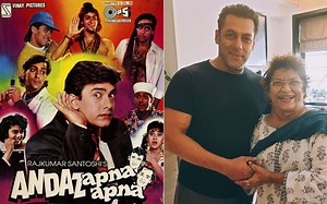 Being Human Indeed: Salman Khan Ends Andaz Apna Apna Bitterness Completely, Promises Work To Masterji Saroj Khan | SpotboyE