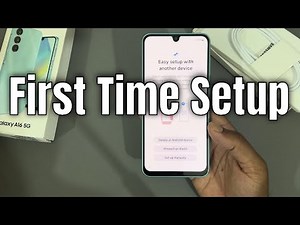 Samsung Galaxy A16 5G First Time Setup | Sim, Account, Ai, Software Setup