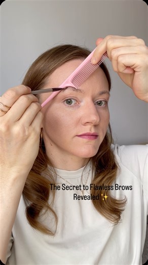 26K views · 45 reactions | The Secret to Flawless Brows Revealed ✨ Want professional-looking brows even as a beginner? In this tutorial, I’m testing a simple beauty hack for flawless eyebrows. Quick, easy, and perfect results anyone can achieve! #browtutorial #eyebrowmakeup #makeuphack #beautyhacks #browshaping #makeup #beauty | Helenbeautystar | Facebook