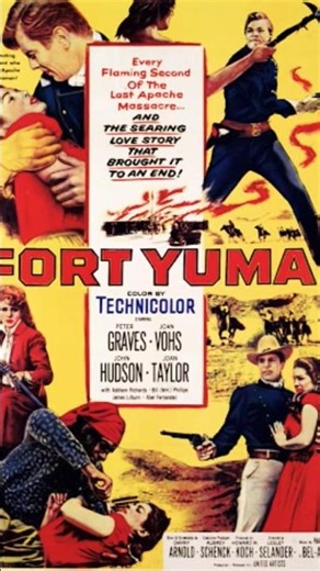 Fort Yuma (1955) Epic Western Movie