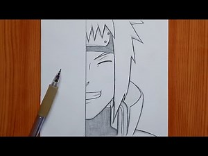 How to draw Minato Namikaze | Minato step by step | Easy drawing