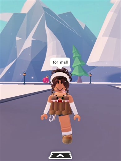 Santa baby in adopt me with mora!! #adoptme #adoptmepets #fyp