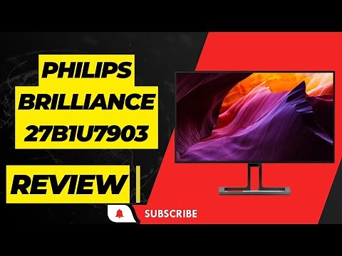 Philips Brilliance 27B1U7903: Crystal Clear Quality for Productivity! Honest Monitor Review