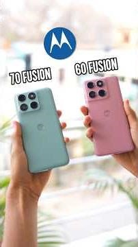 moto edge 70 fusion vs moto edge 60 fusion Full Comparison & camera test 🥵
