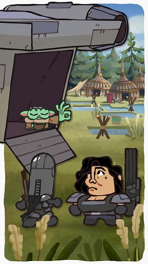 Delicious Baby Yoda Soup - Mandalorian Recap Animation