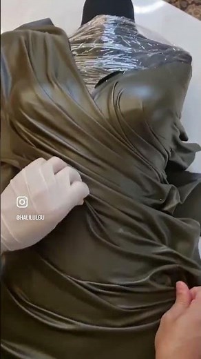 Mini Tutorial Creating a wet look Dress