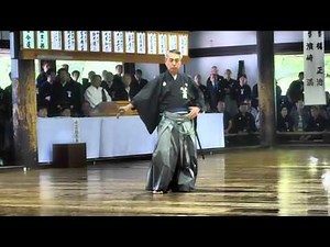 草間先生模範演武