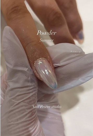 How to Powder Nails: Korean Glass Powder Technique