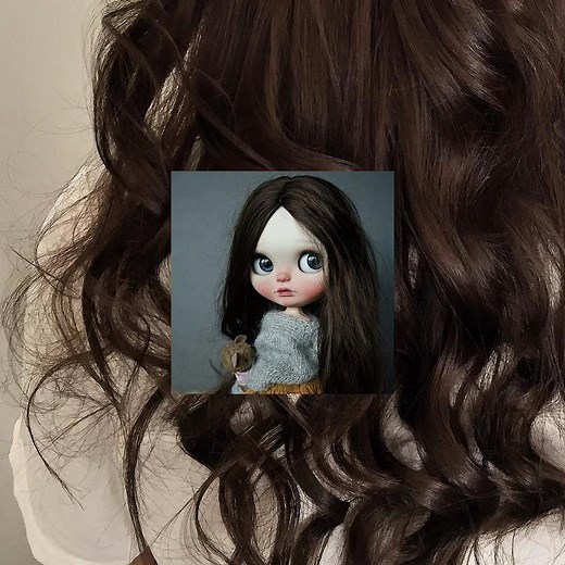 Aesthetic Brown Hair and Blue Eyes Inspiration